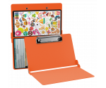 WhiteCoat Clipboard® - Orange Child Life Specialist Edition